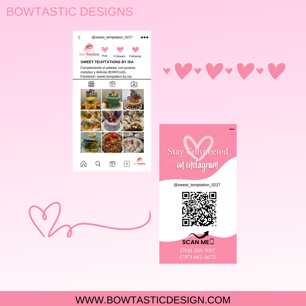 Instagram Business Card