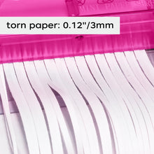 Load image into Gallery viewer, Mini Hand Shredder Portable Paper Shredder Manual Shredder Documents Paper Cutting Tool Home Office Desktop Stationery Red