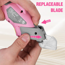 Load image into Gallery viewer, WORKPRO 4V Cordless Electric Scissors With 2 blades