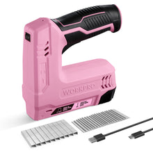 Load image into Gallery viewer, WORKPRO 3.6V Power Electric Cordless 2-in-1 Staple and Nail Gun