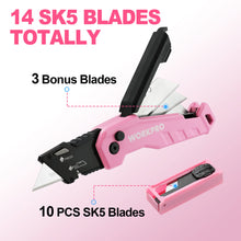 Load image into Gallery viewer, WORKPRO Folding Utility Knife