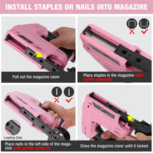 Load image into Gallery viewer, WORKPRO 3.6V Power Electric Cordless 2-in-1 Staple and Nail Gun