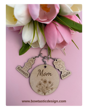 Load image into Gallery viewer, Personalized Children Charm Keychain