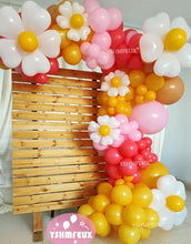 Load image into Gallery viewer, 213pcs Boho Daisy Flower Balloon Garland Arch Kit