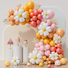 Load image into Gallery viewer, 213pcs Boho Daisy Flower Balloon Garland Arch Kit