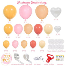 Load image into Gallery viewer, 213pcs Boho Daisy Flower Balloon Garland Arch Kit