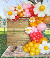 Load image into Gallery viewer, 213pcs Boho Daisy Flower Balloon Garland Arch Kit