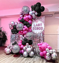 Load image into Gallery viewer, Enanal Disco Balloon Garland Arch Kit
