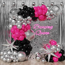 Load image into Gallery viewer, Enanal Disco Balloon Garland Arch Kit