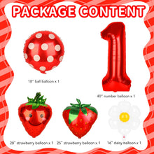 Load image into Gallery viewer, Berry First Birthday Party Supplies