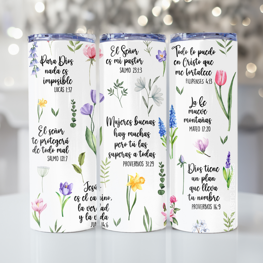 Bible Motivational Stainless Steel Tumbler