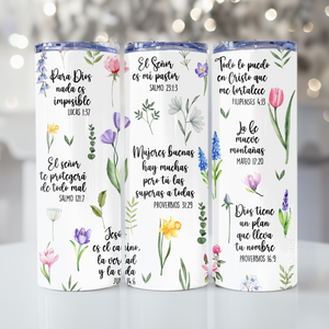 Bible Motivational Stainless Steel Tumbler
