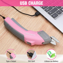 Load image into Gallery viewer, WORKPRO 4V Cordless Electric Scissors With 2 blades
