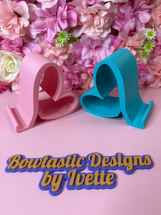 Heart Phone Stand - Cute Desk Holder | Aesthetic Phone Stand