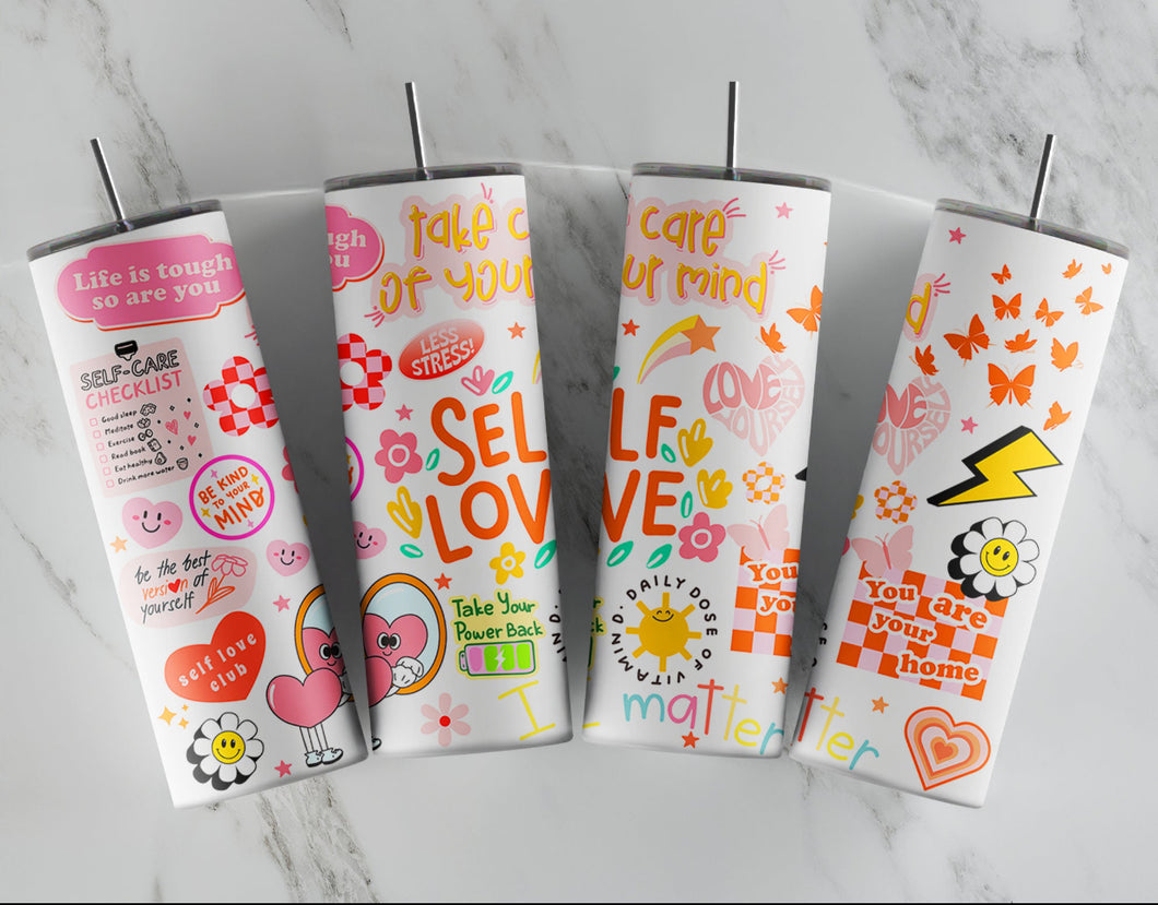 Self Love Stainless Steel Tumbler