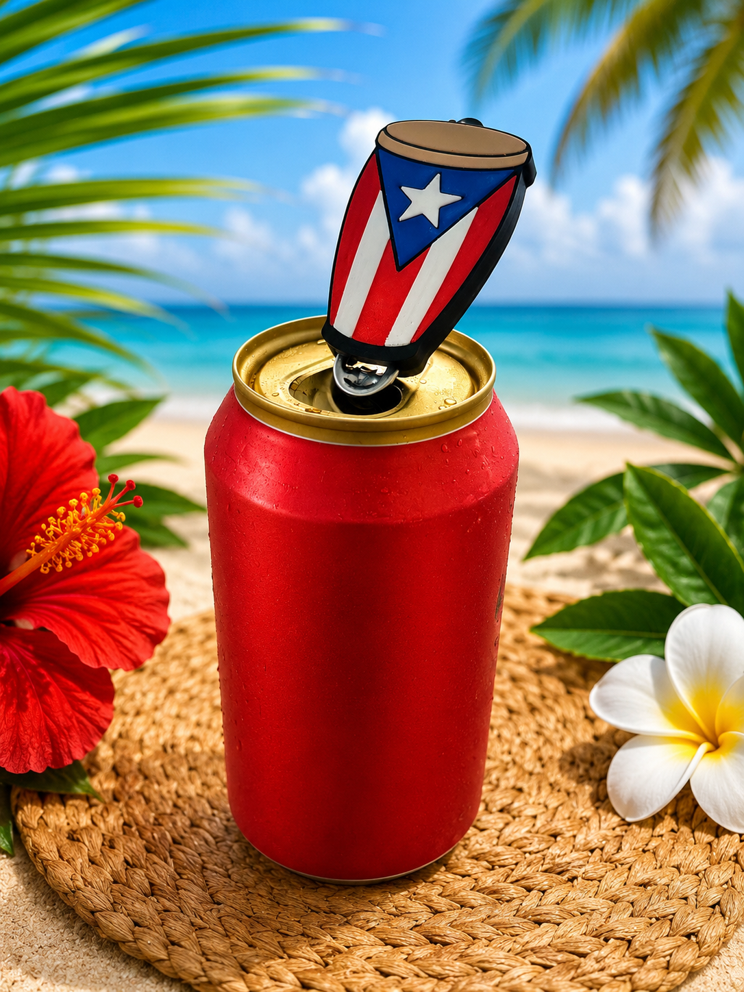 Conga Can & Opener Keychain